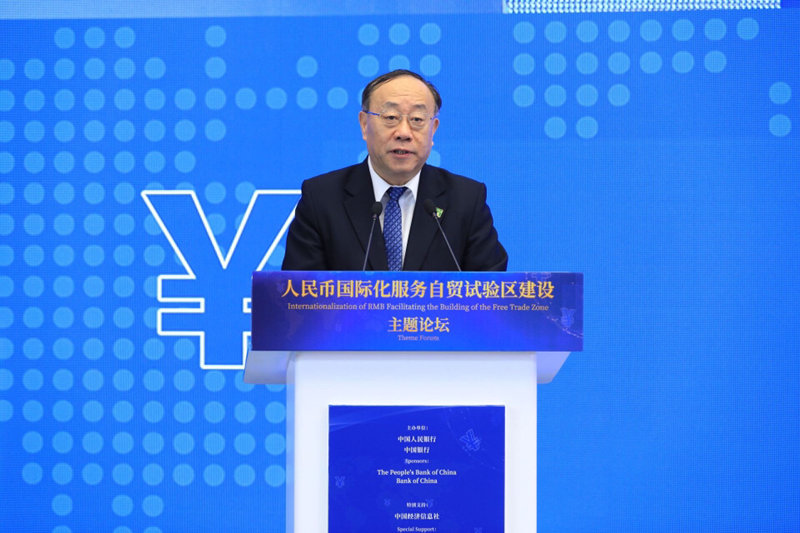 商务部副部长王炳南 （摄影 本报记者倪铭娅）.jpg